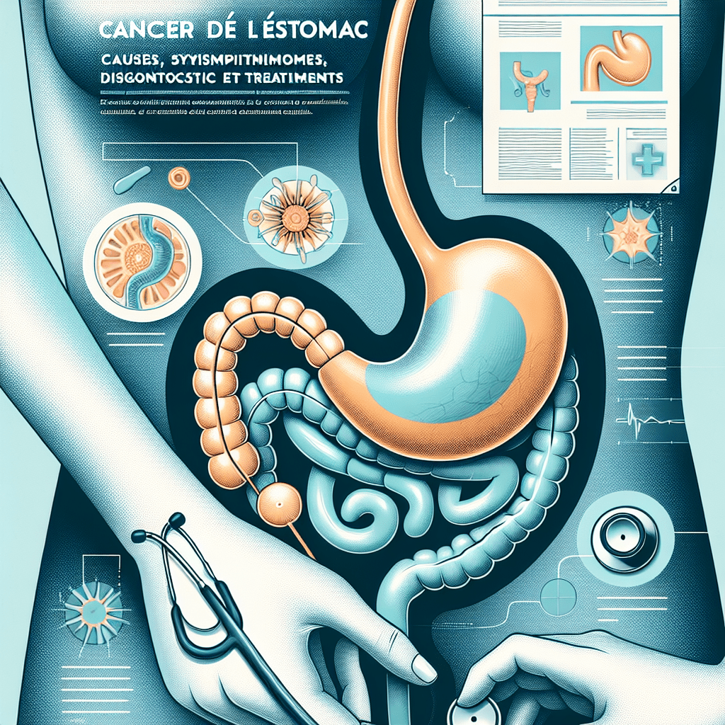 Cancer de l’estomac : causes, symptômes et traitements