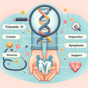 Trisomie 21 : Causes, diagnostic, symptômes et accompagnement