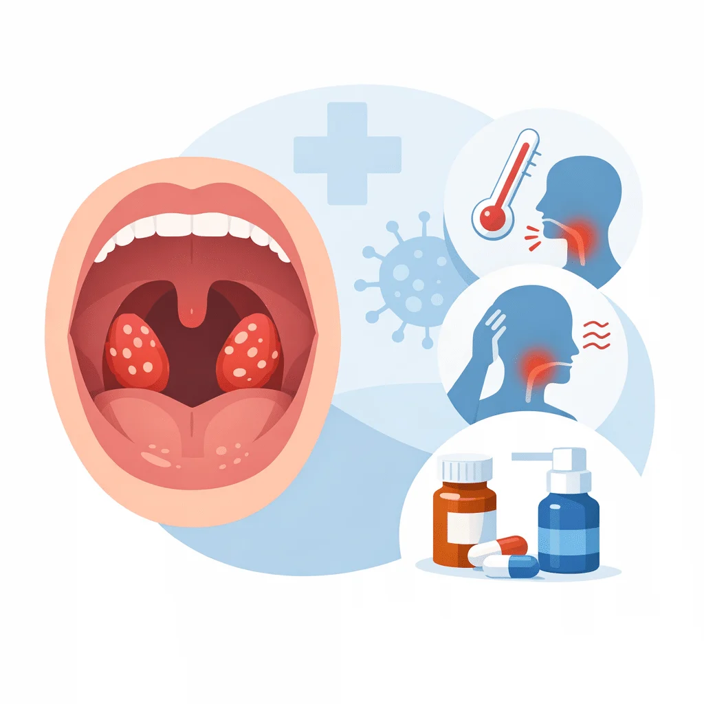 Amygdalite : symptômes, causes et traitements