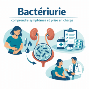 bactériurie prise en charge illustration for Bactériurie : comprendre symptômes et prise en charge