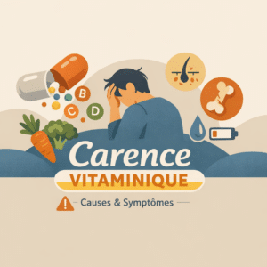 Illustration of Carence vitaminique : comprendre les causes et symptômes