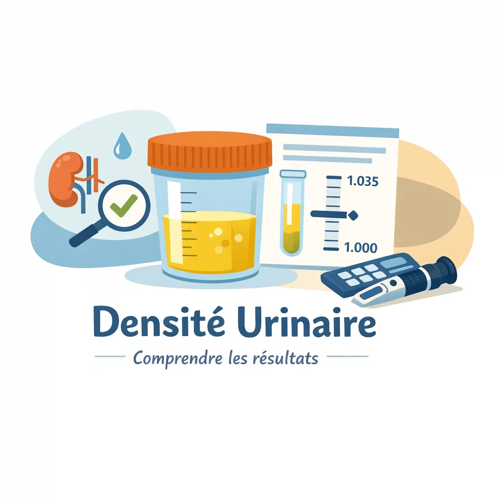 Gravité spécifique urine : comment lire et interpréter ce résultat