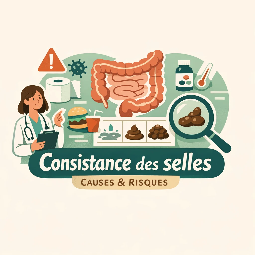 Consistance des selles : comprendre les 7 types