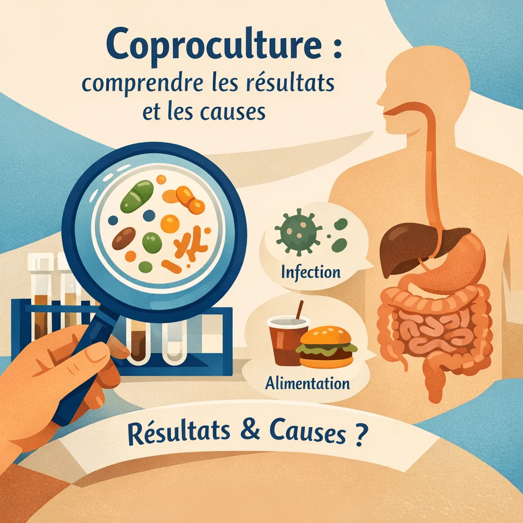 Coproculture : comprendre les résultats et les causes
