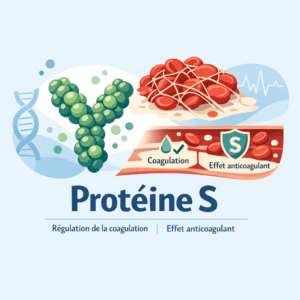 Protéine S dosée dans le sang, anticoagulant naturel exploré en cas de thrombose