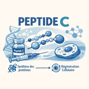 Peptide C dosé dans le sang pour évaluer la production d'insuline par le pancréas