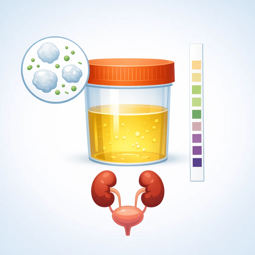 Estérase leucocytaire recherchée sur bandelette urinaire, signification et niveaux mesurés