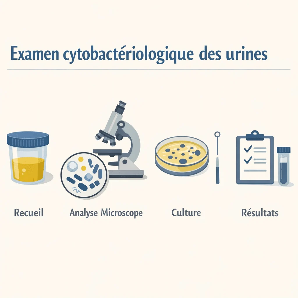 Examen cytobactériologique des urines : interpréter les résultats