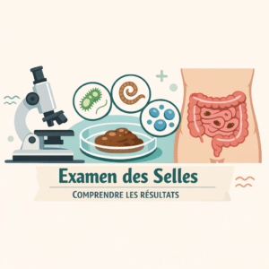 Illustration of Examen parasitologique des selles : comprendre les résultats