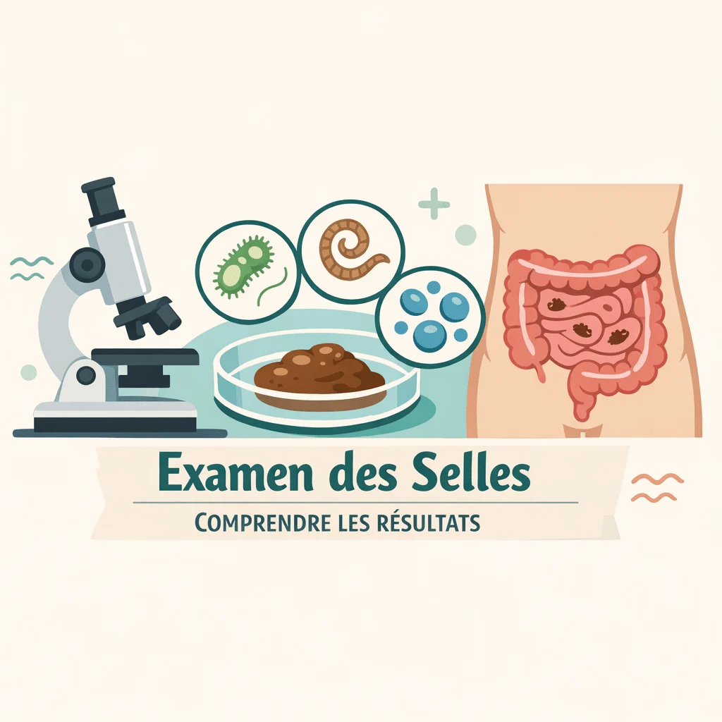 Examen parasitologique des selles : comprendre les résultats