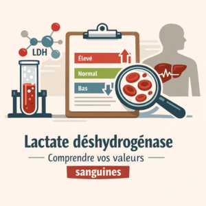 Illustration of Lactate déshydrogénase : comprendre vos valeurs sanguines