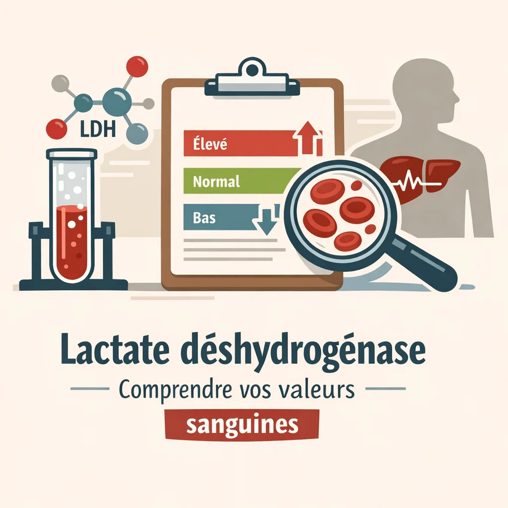Lactate déshydrogénase (LDH) : comprendre votre taux sanguin
