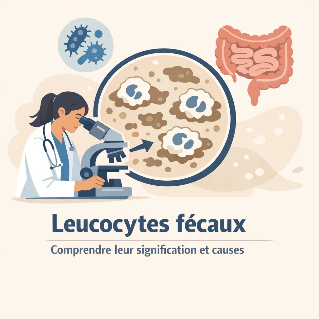 Leucocytes dans les selles : signification et causes