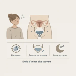 Mictions fréquentes avant les règles liées aux hormones, avec leurs causes et la conduite à tenir