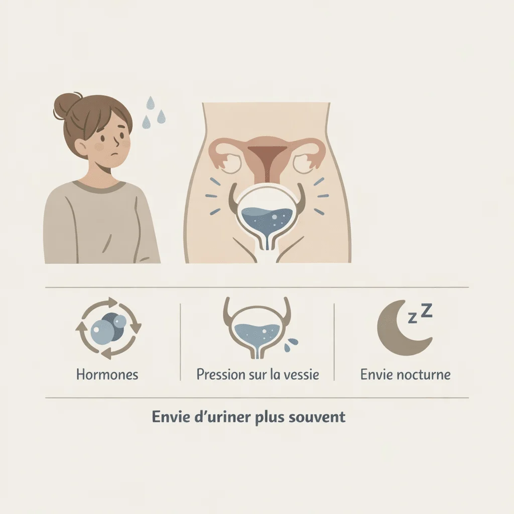 Mictions fréquentes avant les règles liées aux hormones, avec leurs causes et la conduite à tenir