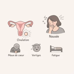 Nausées pendant l'ovulation avec leurs causes, leur durée et quand consulter