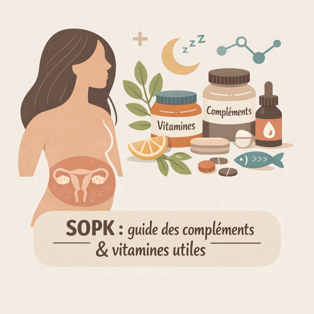 Illustration of SOPK : guide des compléments et vitamines utiles