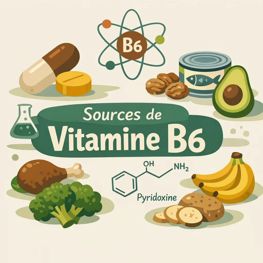 Dosage de la vitamine B6 (PLP) dans le sang pour évaluer le statut et une éventuelle carence