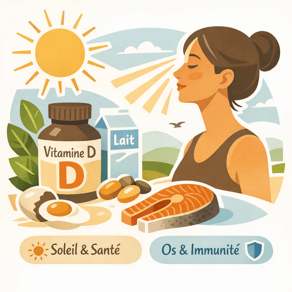 Analyse de vitamine D 25-OH sur un compte-rendu de prise de sang avec seuils de référence