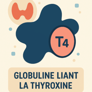 Globuline liant la thyroxine (TBG) dosée dans le sang pour le transport des hormones thyroïdiennes