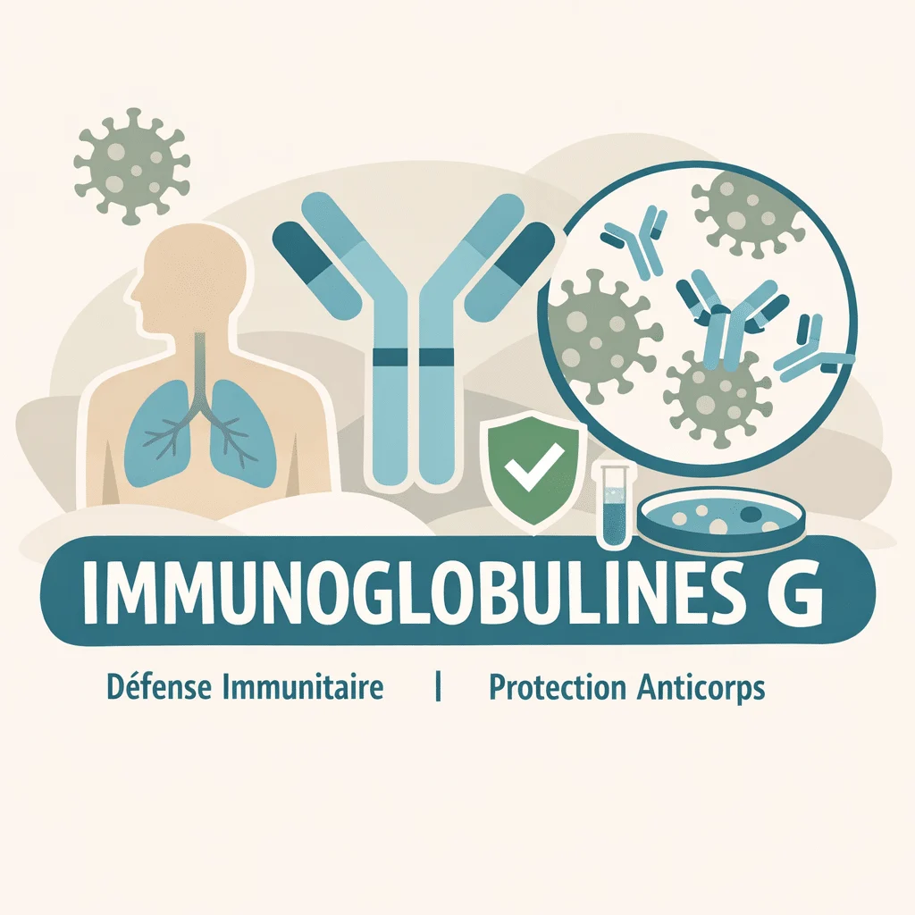 IgG : comprendre un taux d’immunoglobuline G bas ou élevé