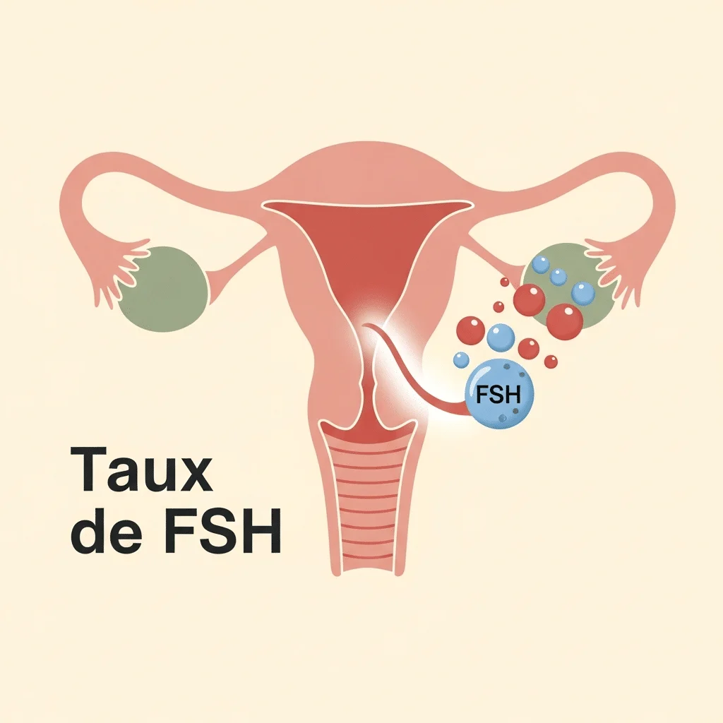 FSH, hormone folliculo-stimulante, dosée dans le sang et son interprétation