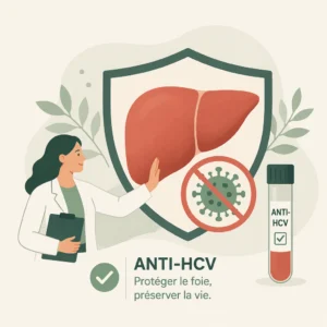 Anti-HCV, anticorps de l'hépatite C, dans le sang et son interprétation