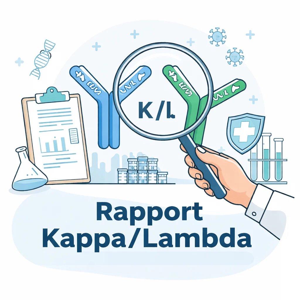 Rapport kappa lambda : comprendre l&rsquo;analyse des chaînes légères libres