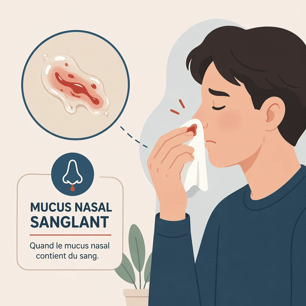 Épistaxis, saignement de nez, avec ses causes, ses symptômes et sa gestion