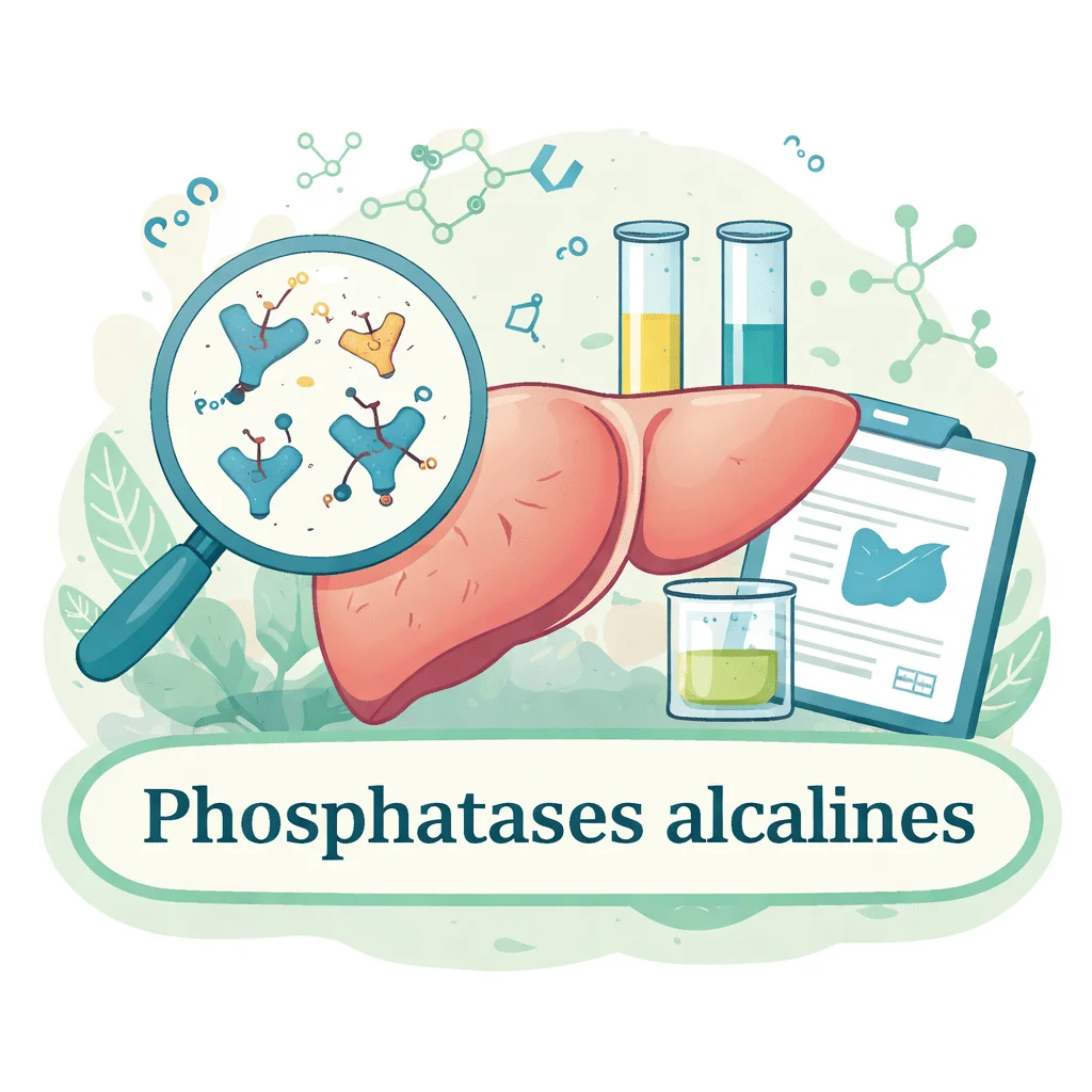 Phosphatases alcalines dosées dans le sang pour explorer le foie, les voies biliaires et les os