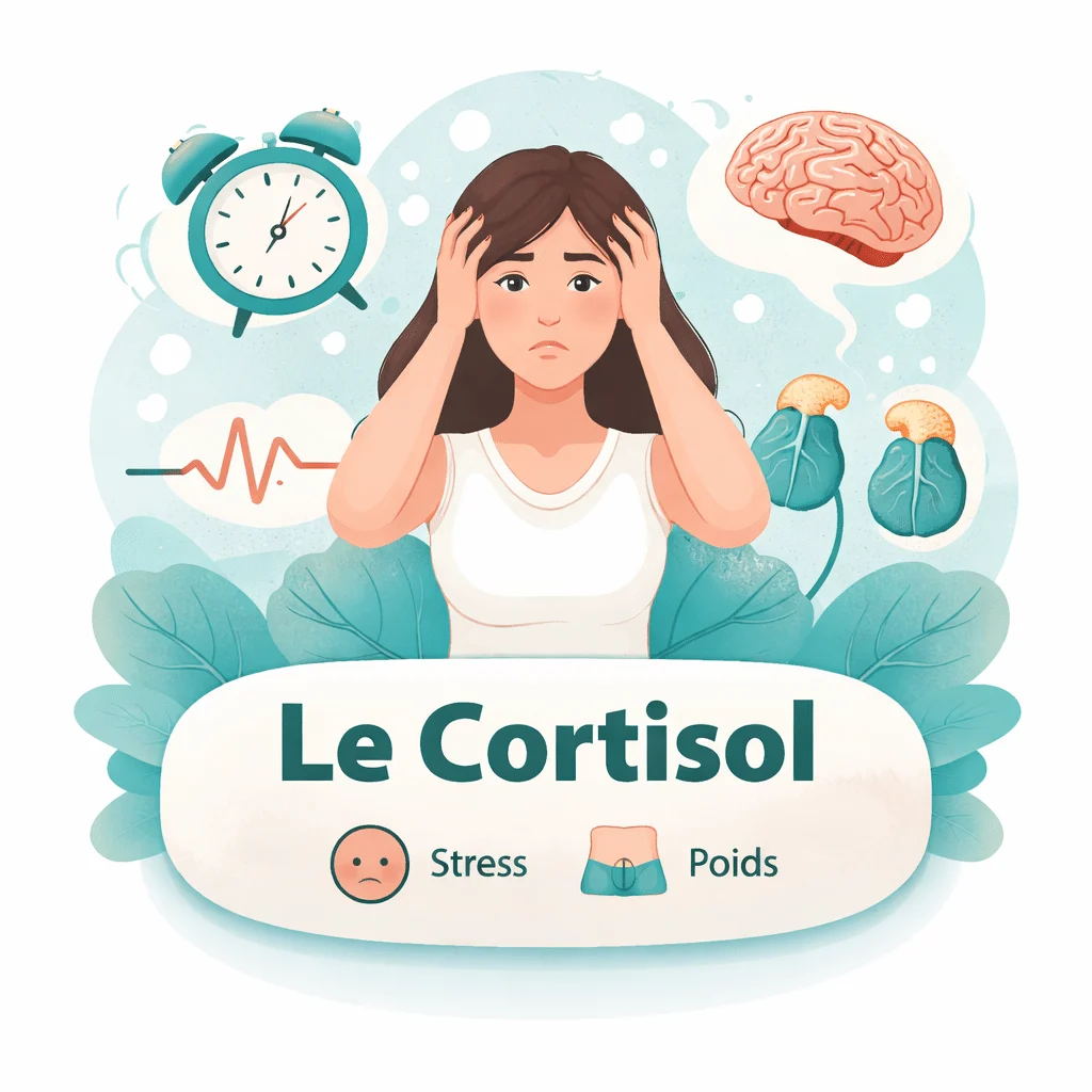 Cortisol dosé dans le sang, hormone du stress, avec l'interprétation de l'analyse