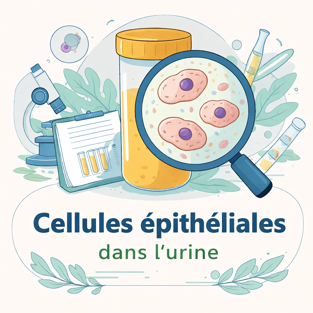 Cellules épithéliales dans l&rsquo;urine : interpréter les résultats