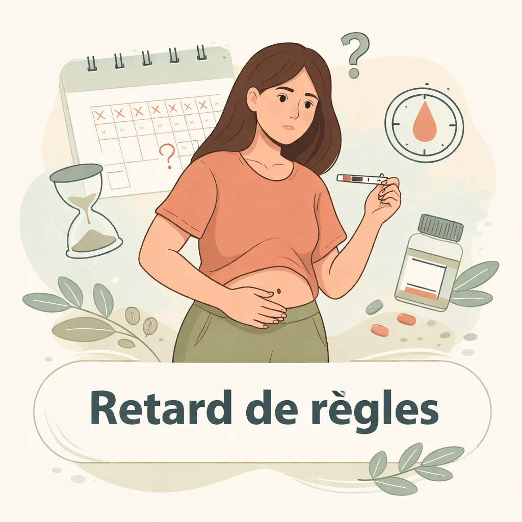 Retard de règles, ses causes possibles et le test de grossesse pour s'orienter