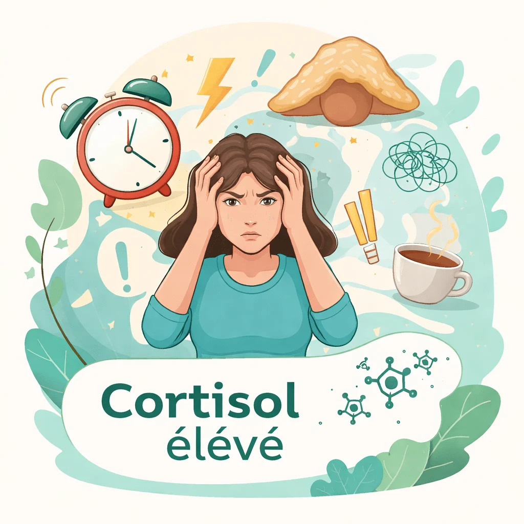 Cortisol élevé dans le sang avec ses symptômes, ses causes et ses traitements