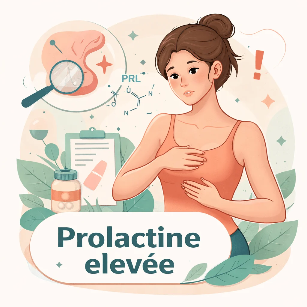 Prolactine élevée dans le sang avec ses causes, ses symptômes et ses traitements