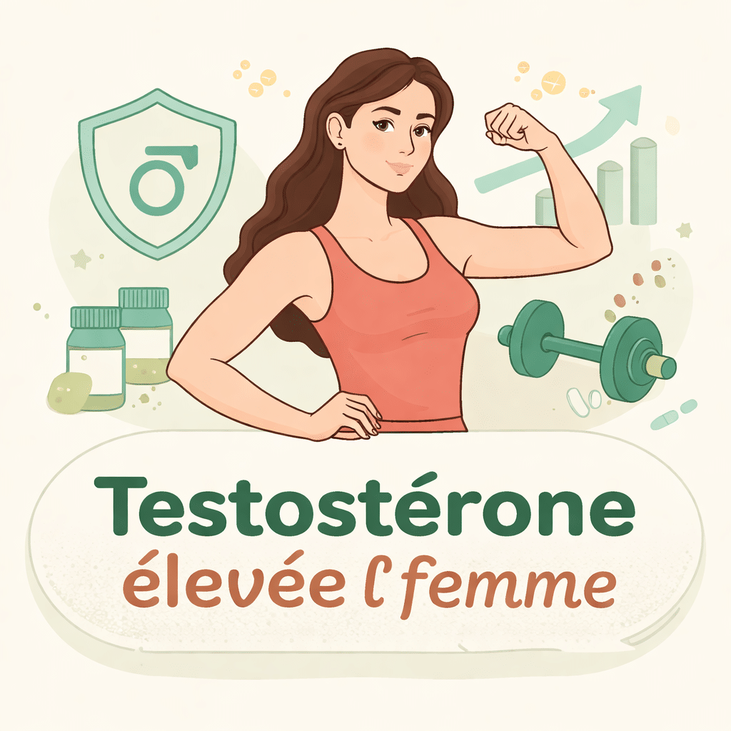 Testostérone élevée chez la femme avec ses causes, ses symptômes et le bilan hormonal