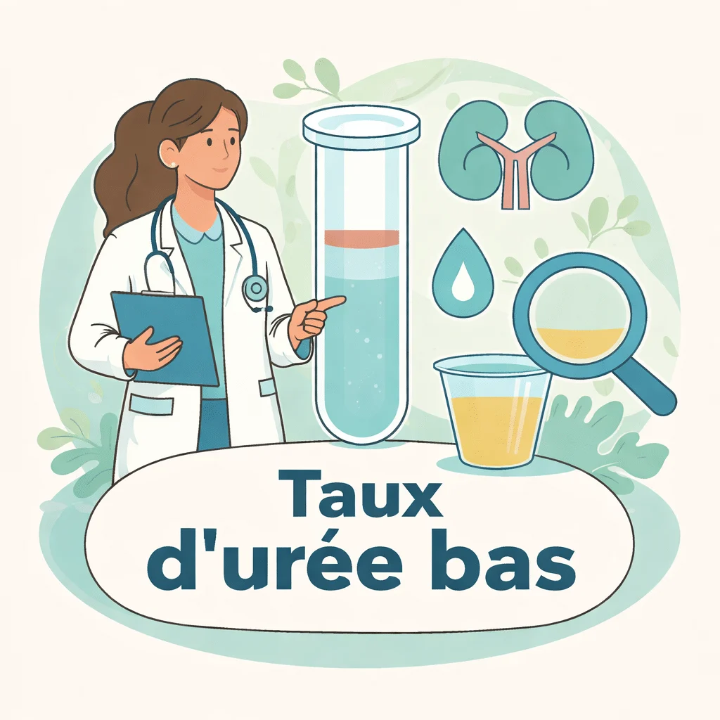 Taux d'urée bas dans le sang avec ses causes, ses symptômes et ses risques