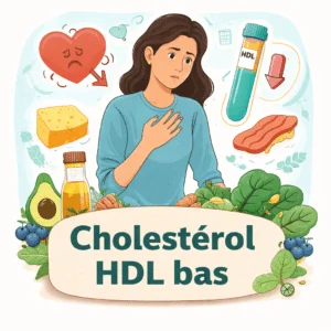 Cholestérol HDL bas, le bon cholestérol, avec ses causes et ses traitements