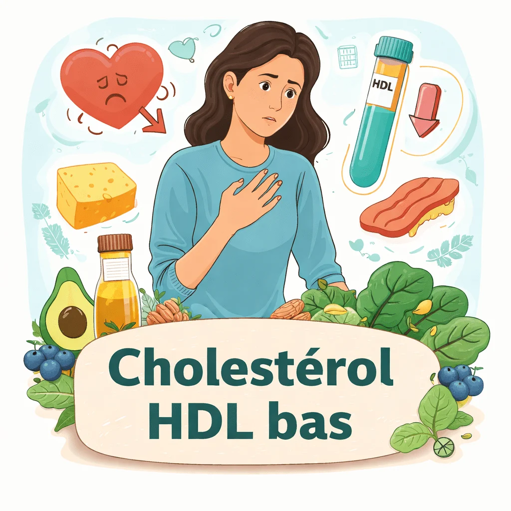 Cholestérol HDL bas, le bon cholestérol, avec ses causes et ses traitements
