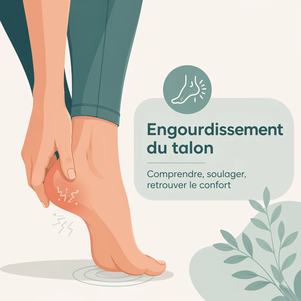 Engourdissement du talon du pied avec ses causes et ses traitements