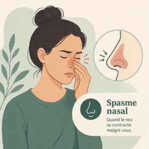 Spasme nasal : causes possibles, symptômes et conseils pour savoir quand consulter un médecin