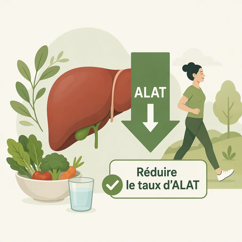 Comment réduire les ALAT, transaminases du foie, par l'hygiène de vie pour faire baisser le taux