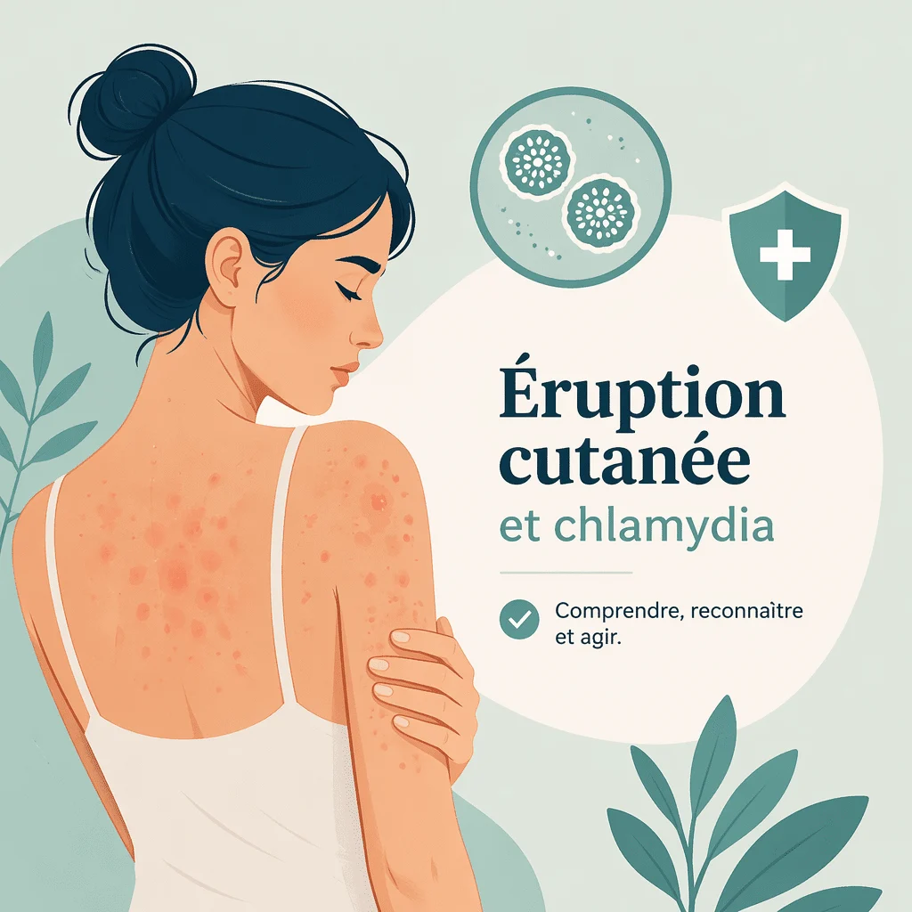 Lien entre éruption cutanée et chlamydia avec les symptômes et les causes clés