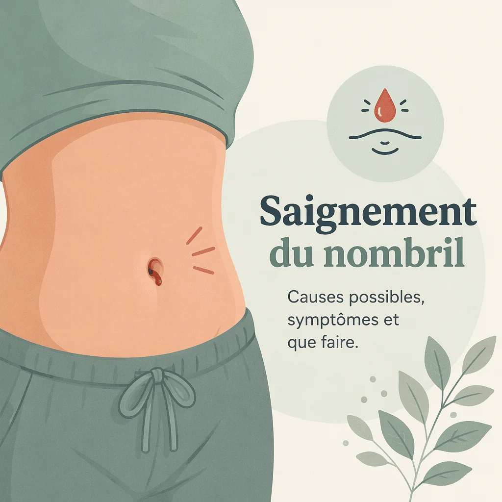 Saignement du nombril avec ses causes, ses symptômes et son traitement