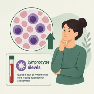 Lymphocytes élevés sur l'hémogramme avec leur signification, leurs causes et leurs risques
