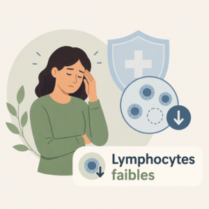 Lymphocytes bas sur l'hémogramme avec leurs causes, leurs symptômes et quand s'inquiéter