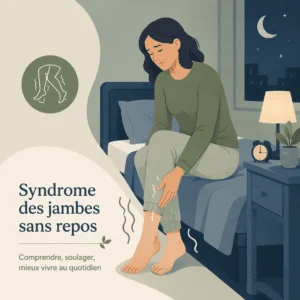Syndrome des jambes sans repos avec ses causes, ses symptômes et ses traitements