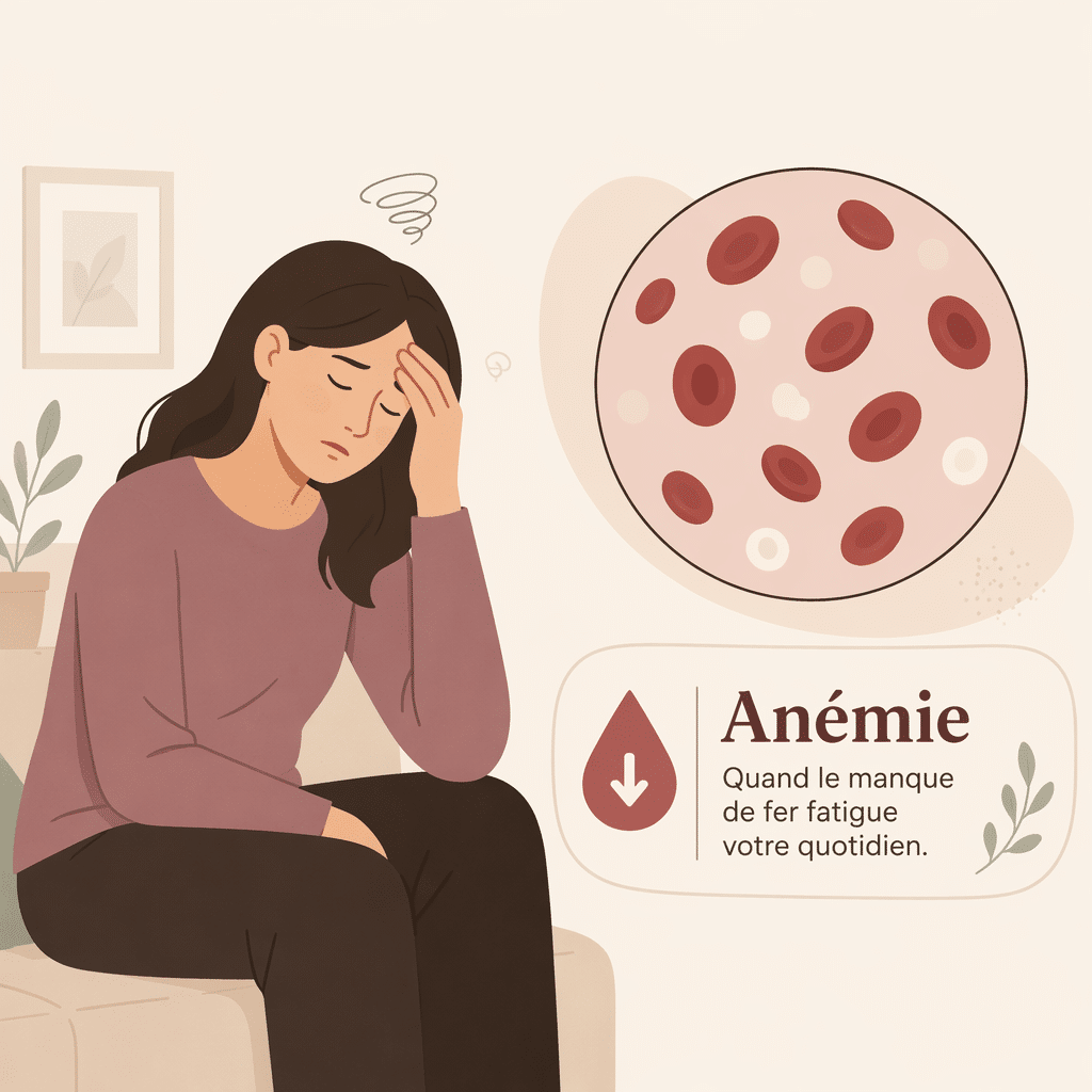 Anémie : causes, symptômes, diagnostic et traitements