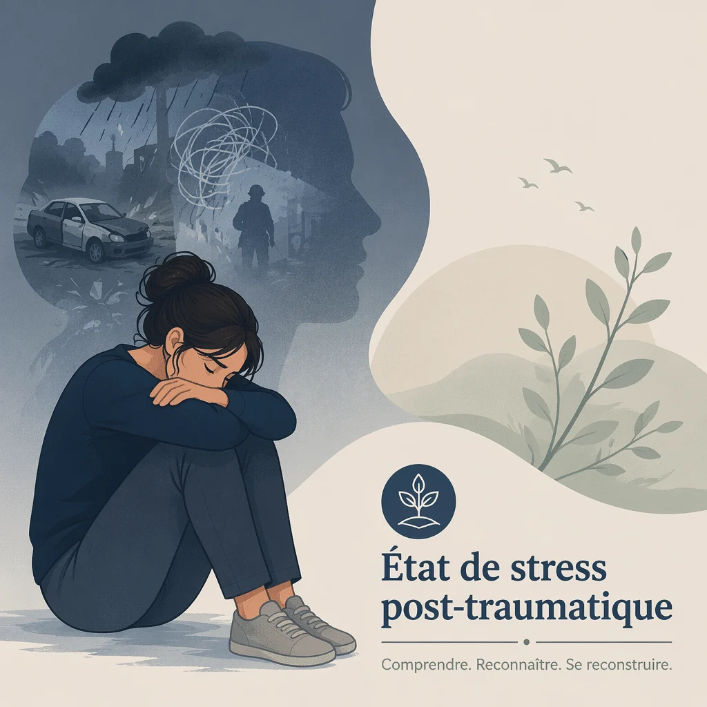 État de stress post-traumatique (ESPT) avec ses symptômes, ses causes et sa prise en charge