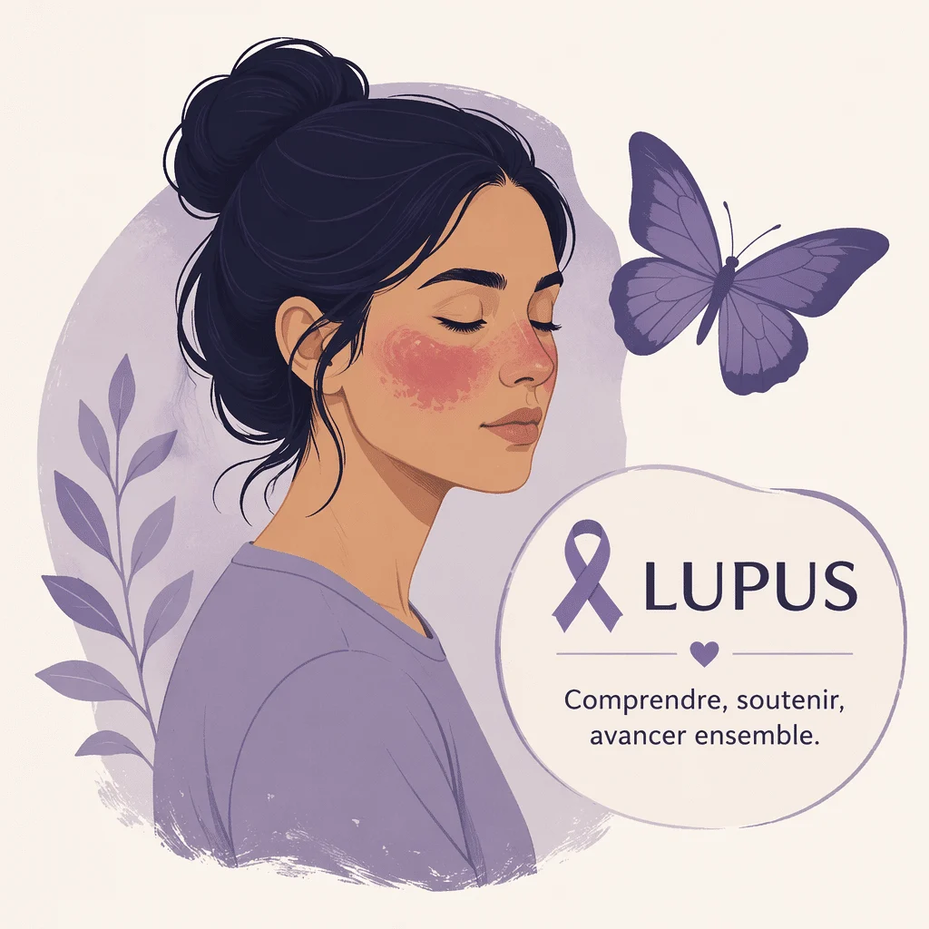 Lupus, maladie auto-immune, avec ses symptômes, ses causes, son diagnostic et ses traitements